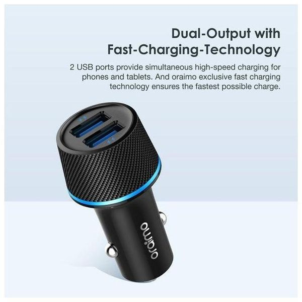 Oraimo Highway 10.5W Car Charger Kit