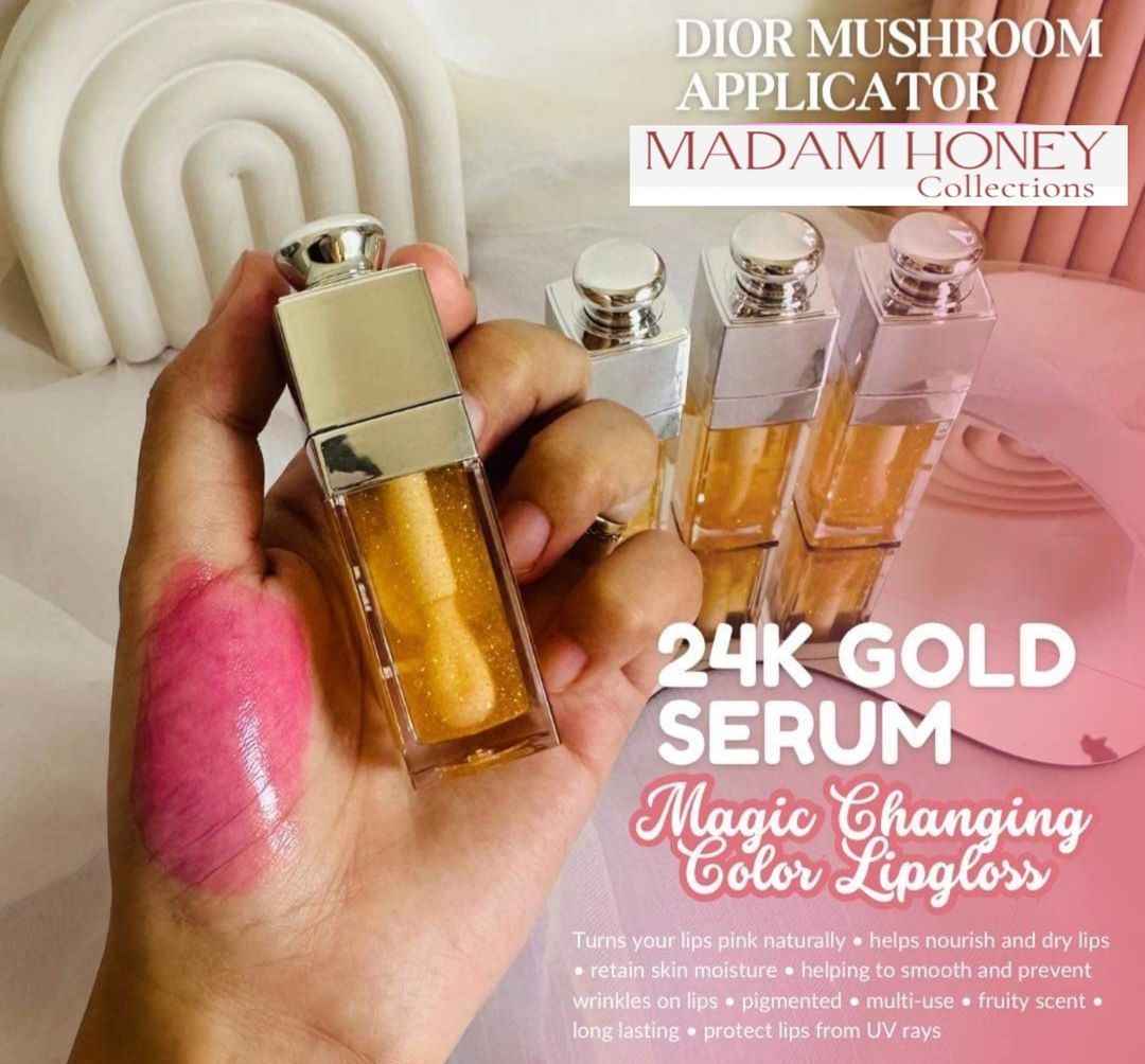 24K Gold Serum (Magic Changing Color Lipgloss)