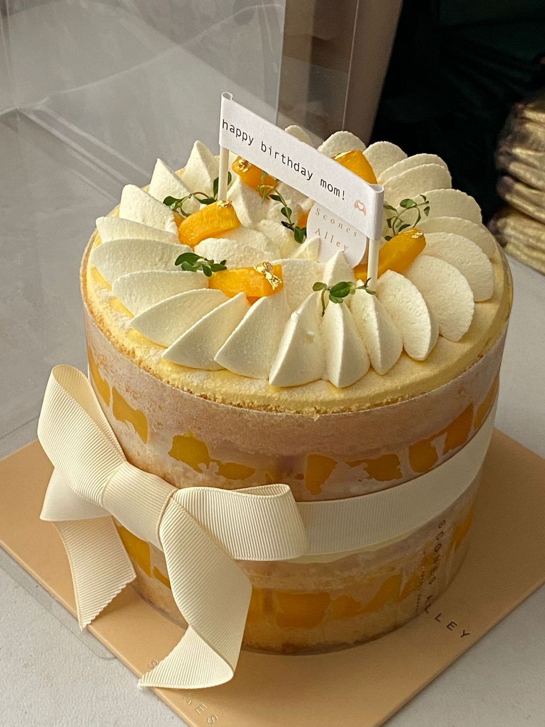 Fresh Mango Cake