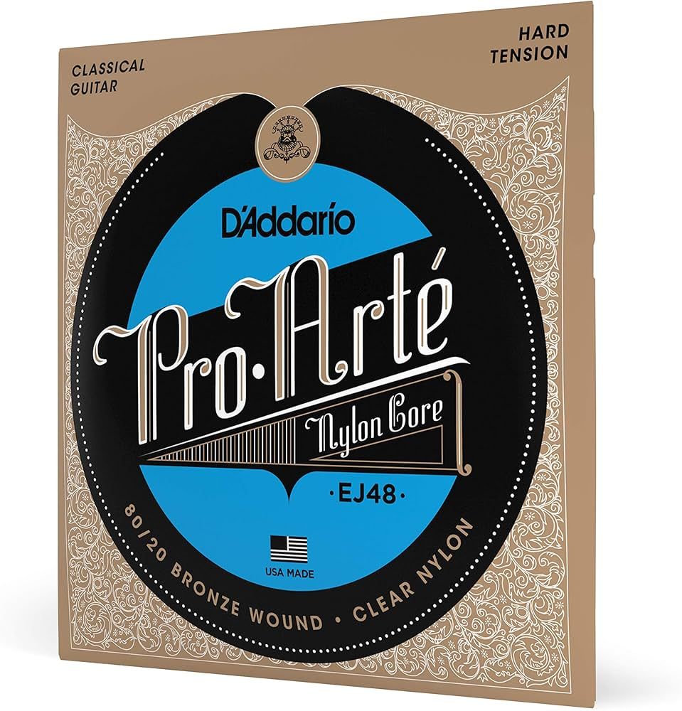 D'Addario EJ48 Pro-Arte Hard (.0285-.044) Classical Guitar Strings