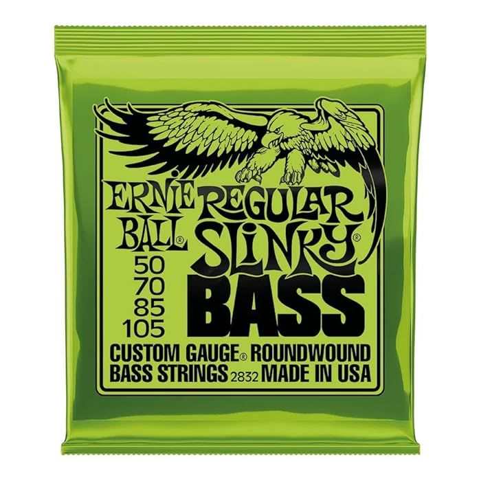 Ernie ball 2832 Ernieball Reg Bass 4 Strings Slinky nickel Woun50-105