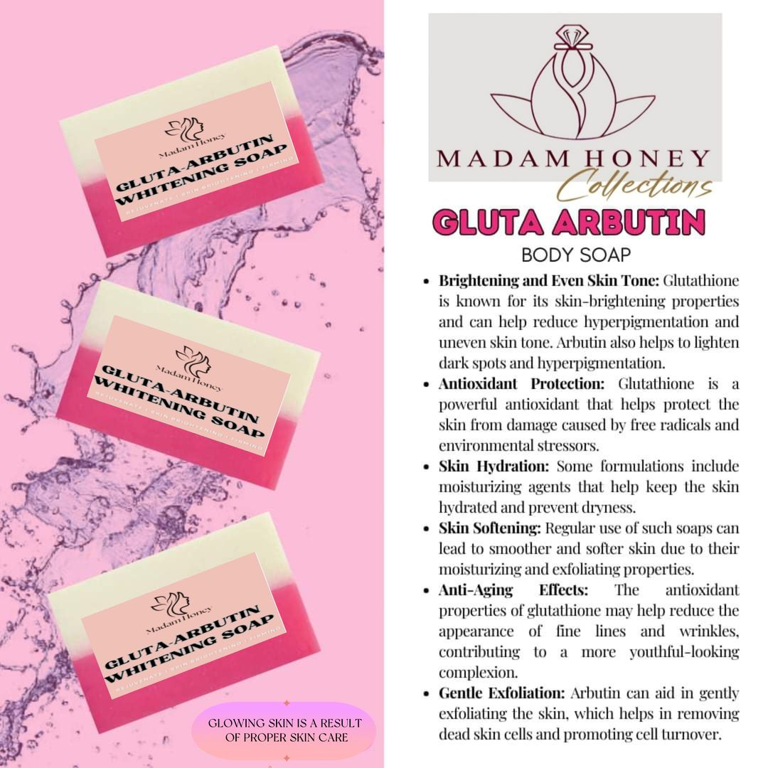 Madam Honey Gluta Arbutin Soap (135grams)