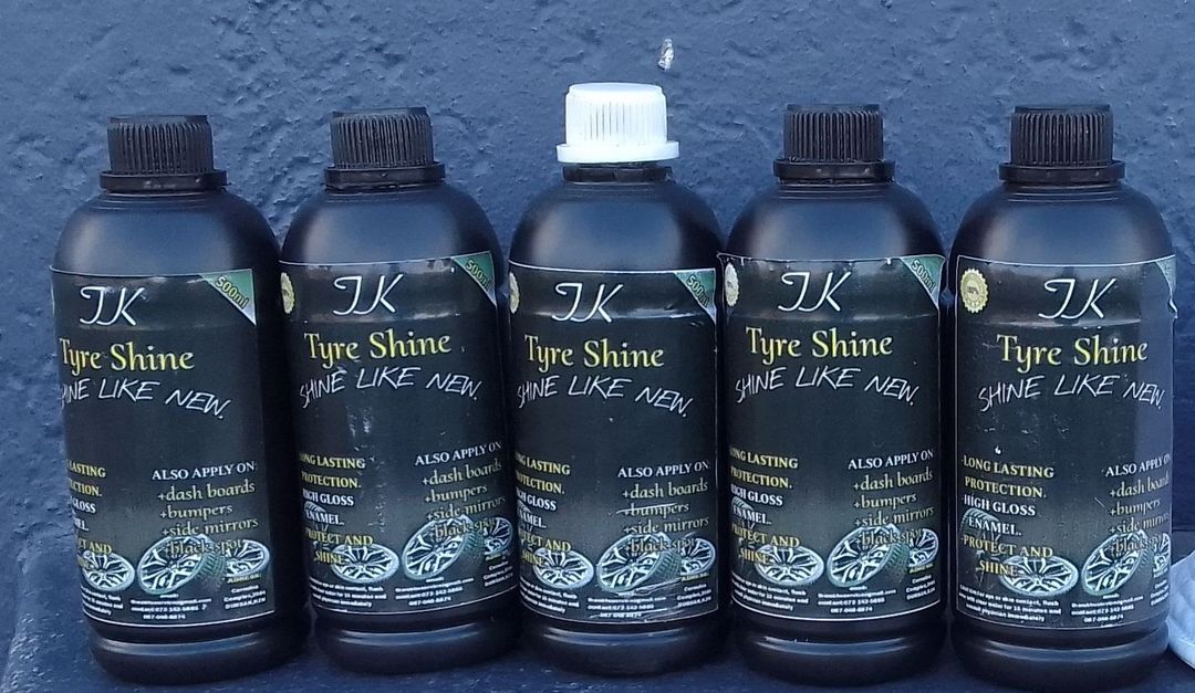 Car tyre shine