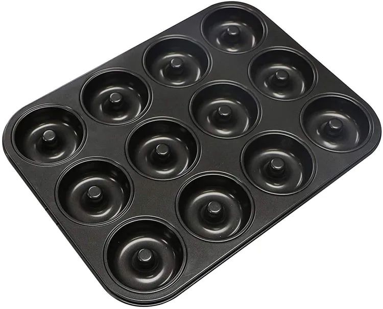 12 Pcs Donut Baking Tray     