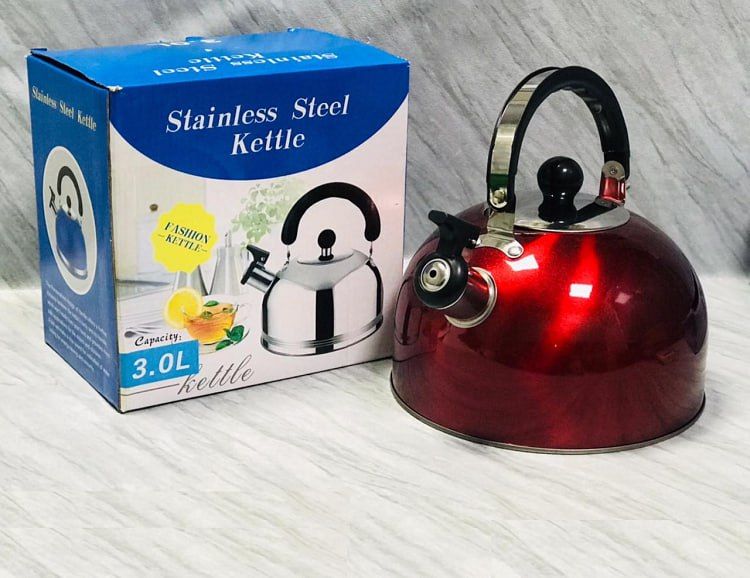 Stainless Steel Whistling Kettle 3.0L    