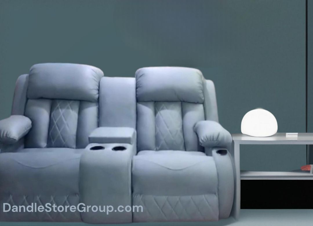 Dandle RelaxMax Manual 2 seats couch with middle compartment 