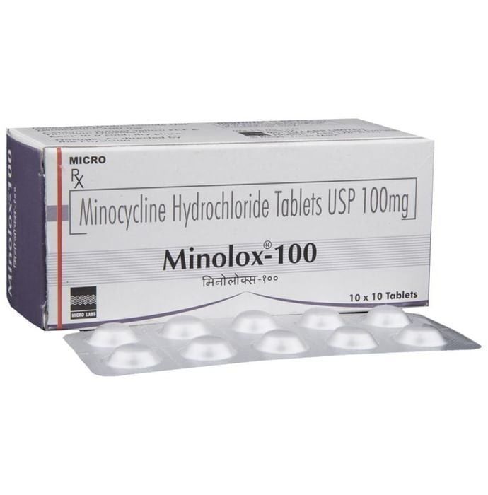 Minocycline Hydrochloride Tablets USP 100 mg