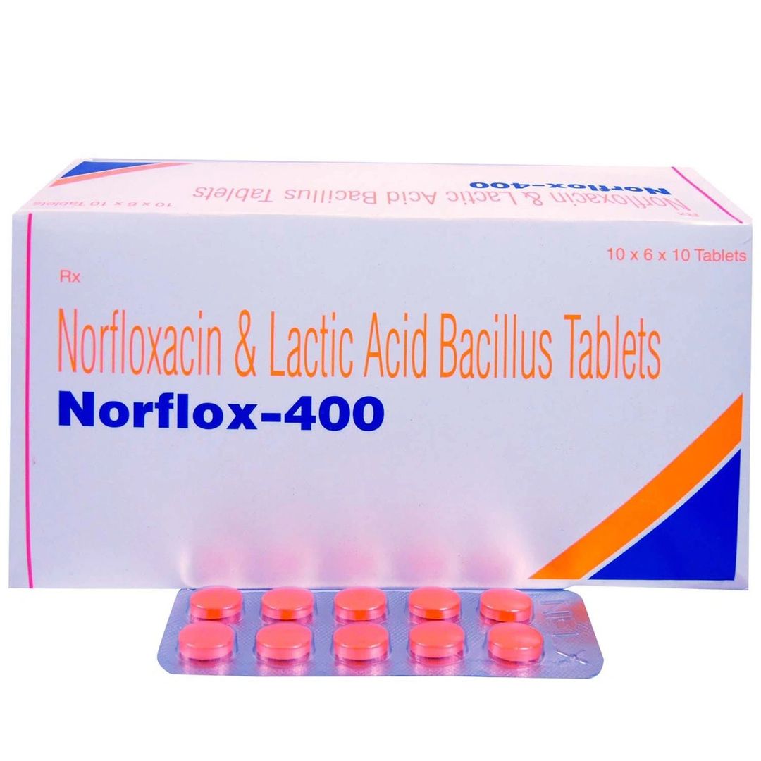 Norfloxacin & Lactic Acid Bacillus 400mgTablets