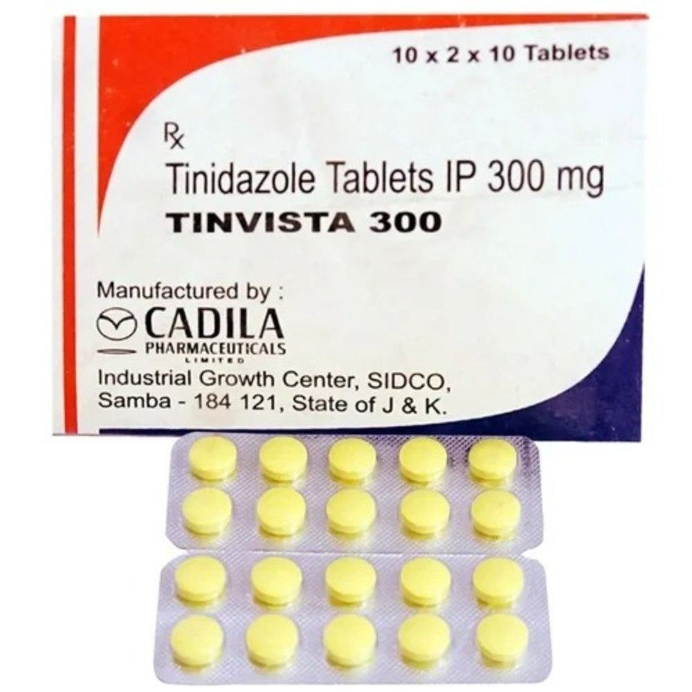 Tinidazole Tablets IP 300 Mg