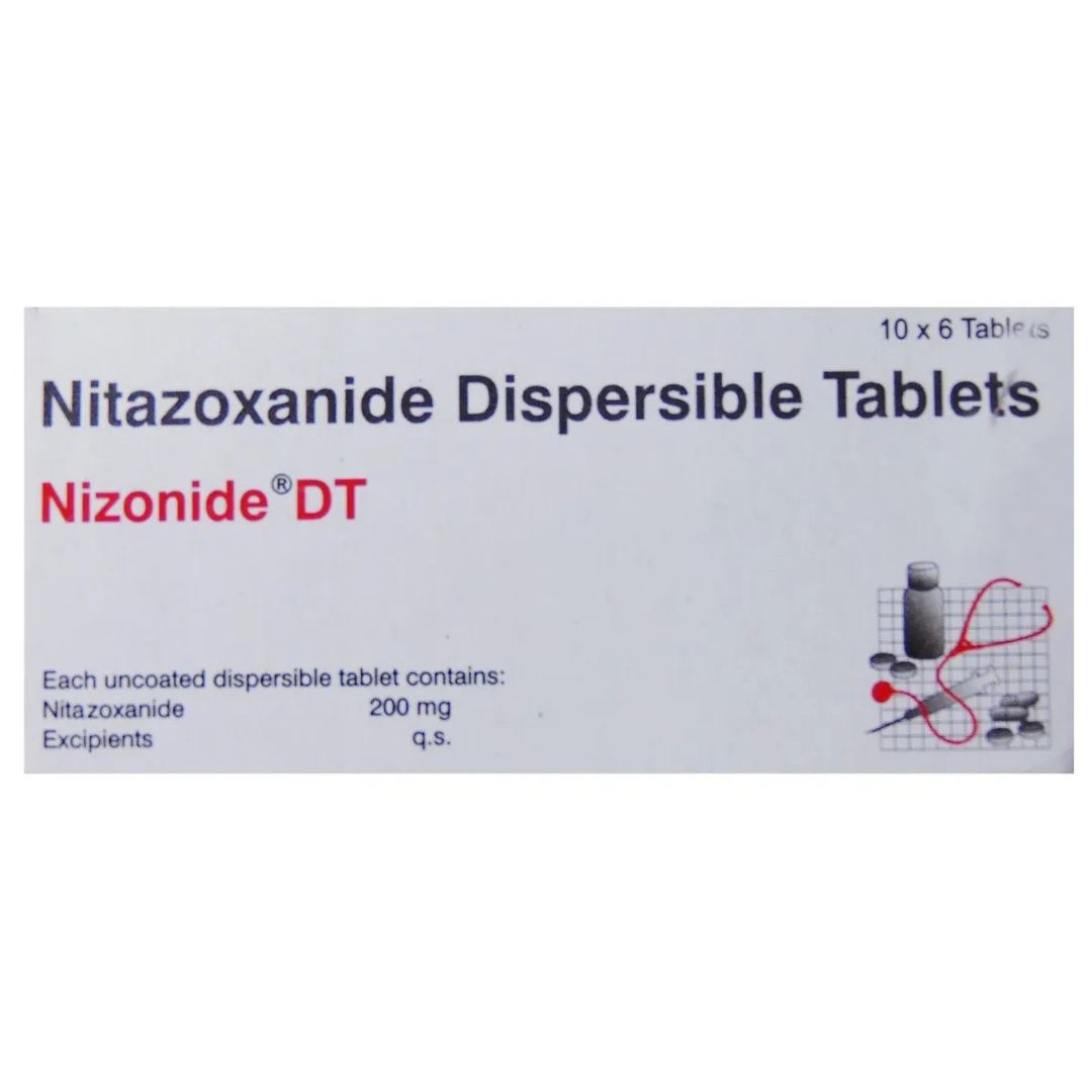 Nitazoxanide Dispersible 200mg Tablets