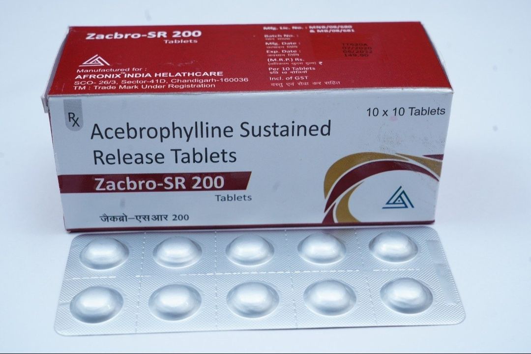 Acebrophylline Sustained Release Tablet