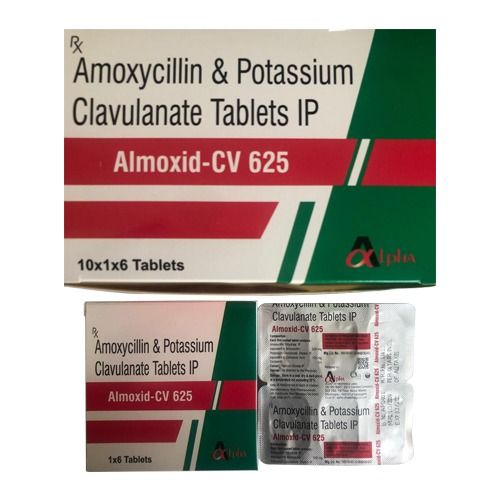 Amoxicillin Potassium Clavulanate 625Mg Tablets