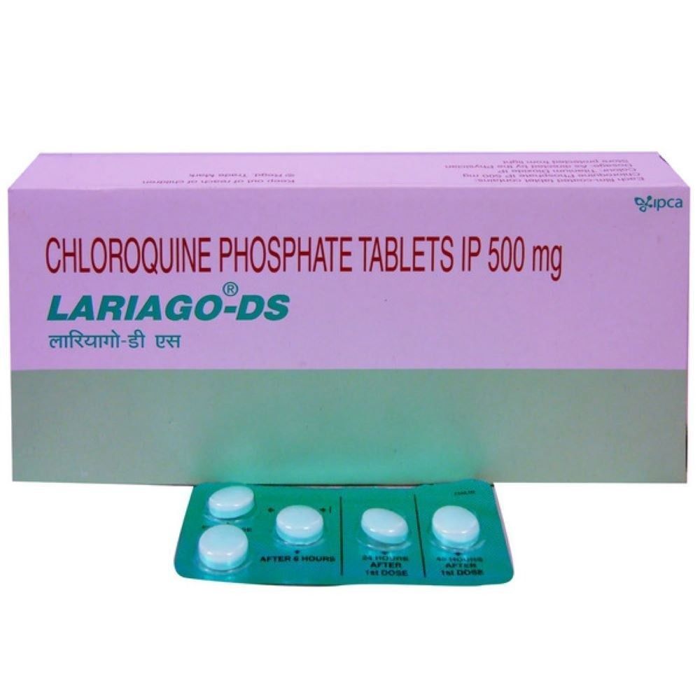 Chloroquine Phosphate IP 500mg Tablets