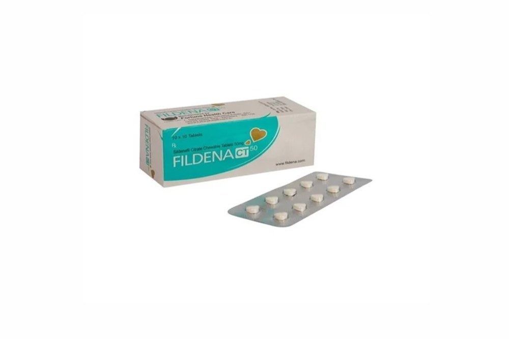 Sildenafil Citrate Chewable 50 mg Tablets 