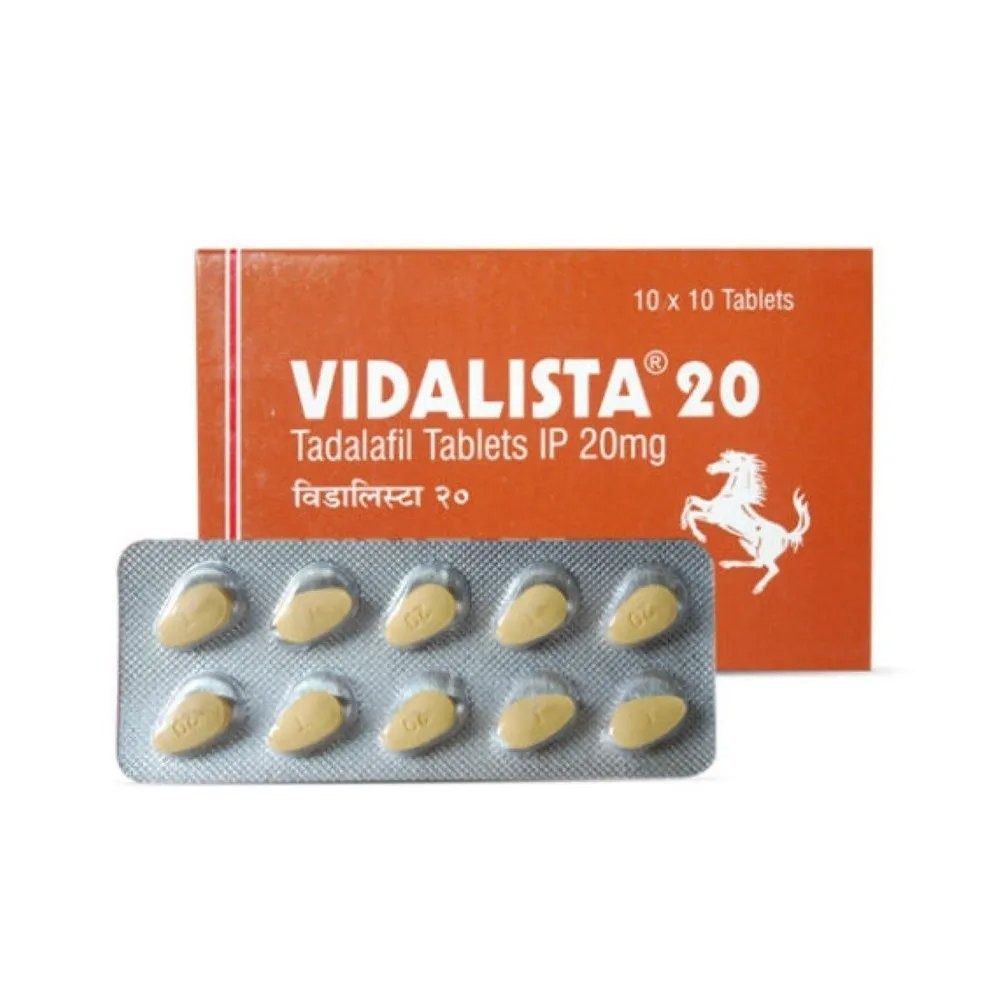 Tadalafil 20mg Tablets