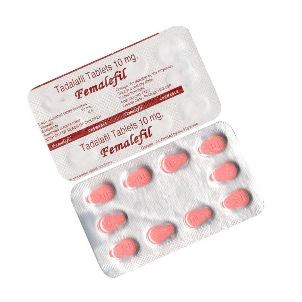 Femalefil Tadalafil 10mg Tabletas