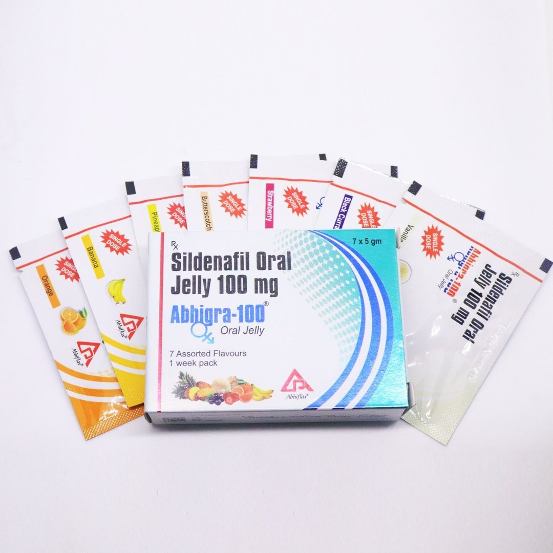 Abhigra Sildenafil oral jelly 100mg