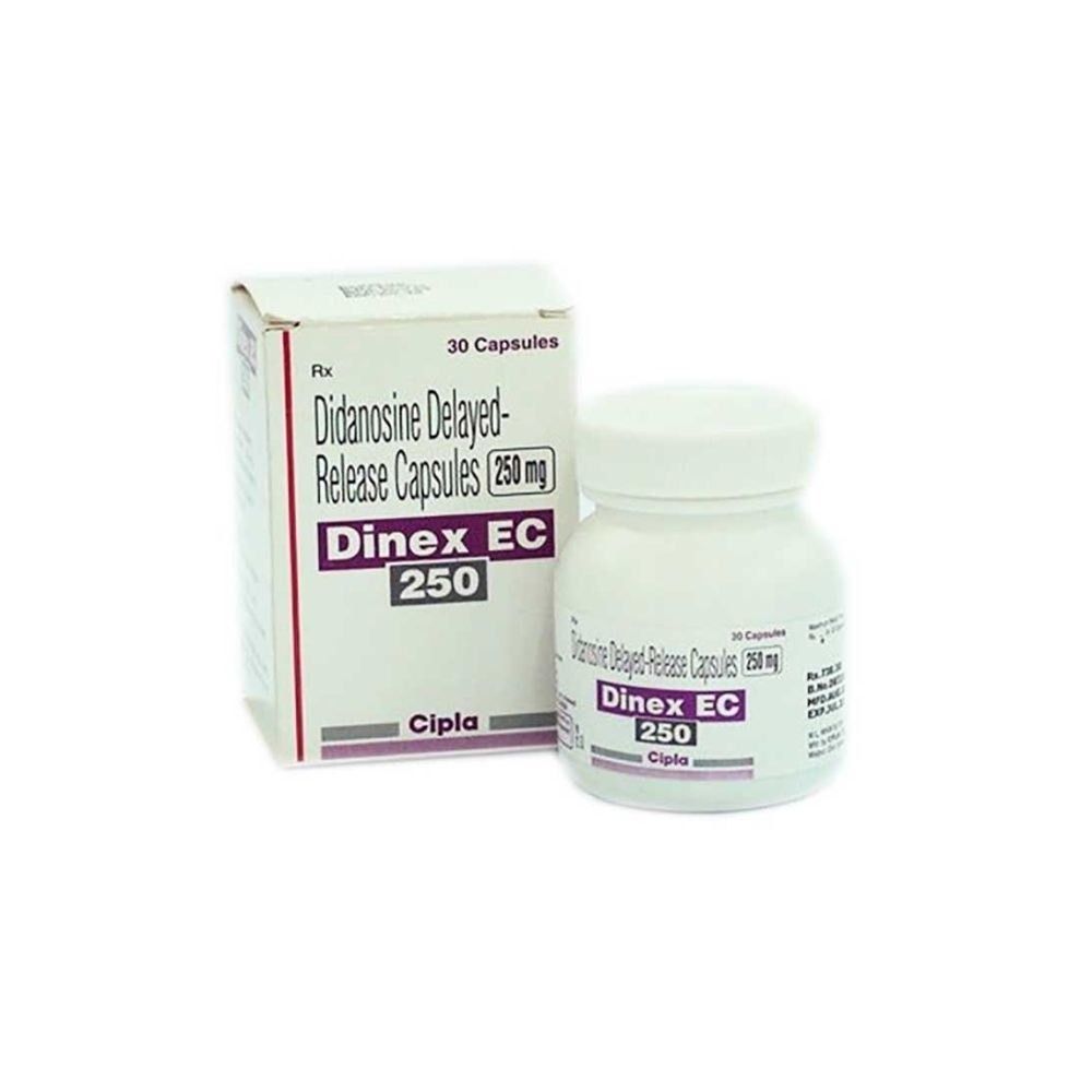 Didanosine Delayed Release 250mg Capsules