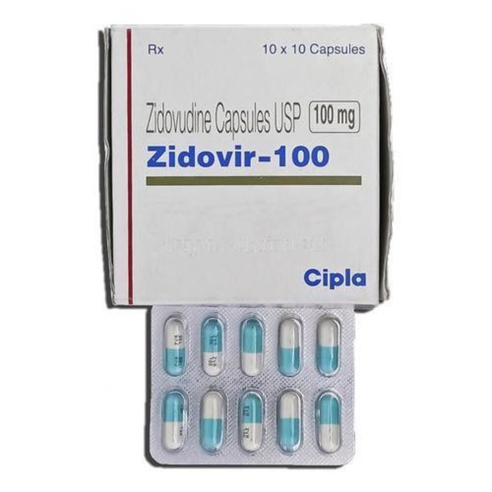 Zidovudine 100mg Capsules