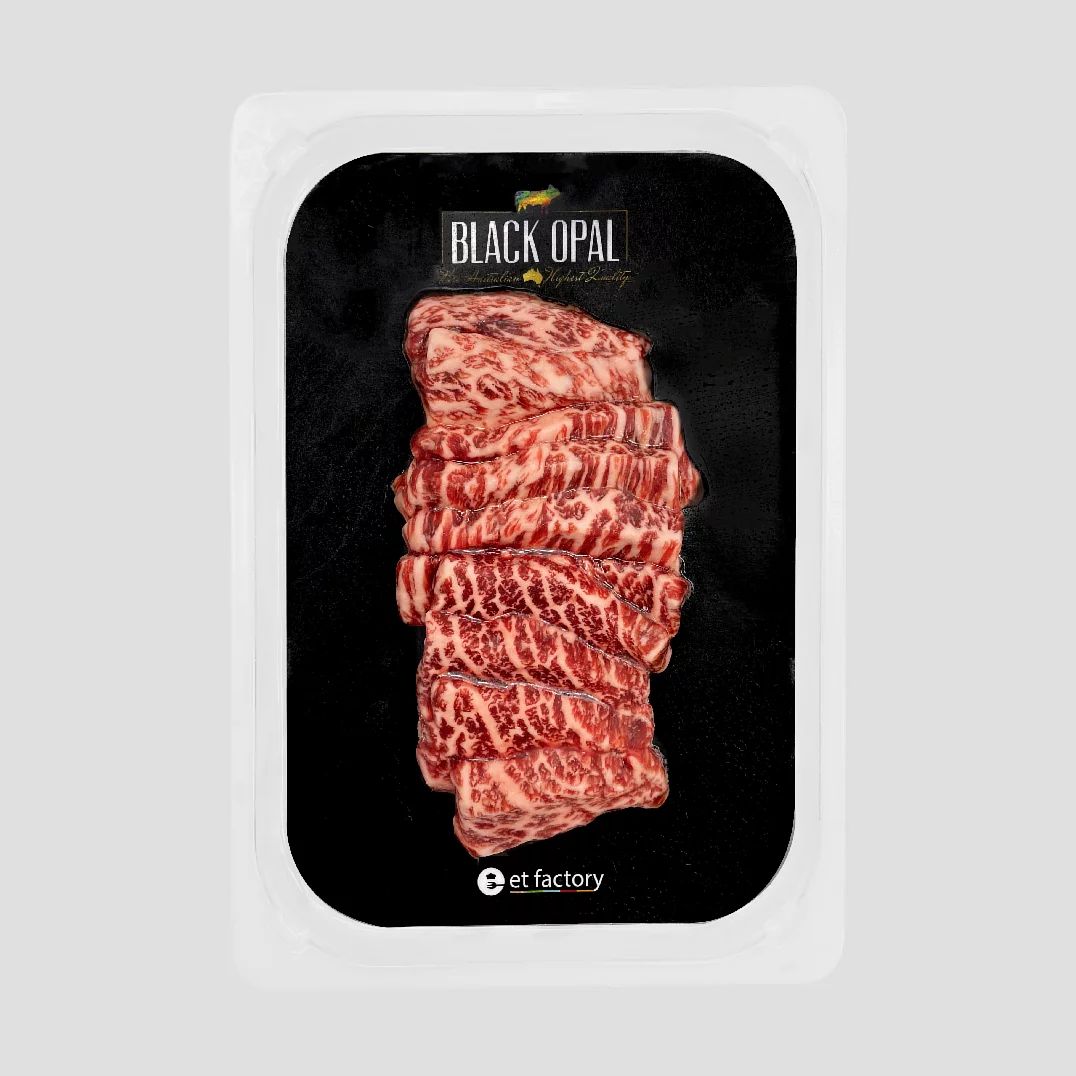 Black Opal 澳洲M9牛板腱(燒肉片) Aussie Wagyu Oyster Blade BBQ Sliced (M9) 150g