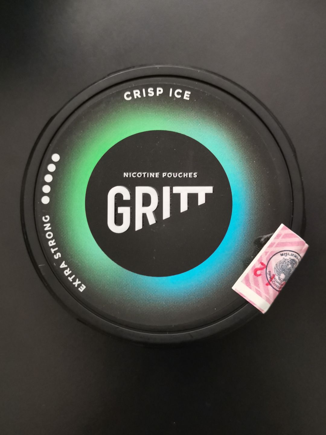 GRITT CRISP ICE EXTRA STRONG ( Nicotine 20mg/g. 20 Pouches. )