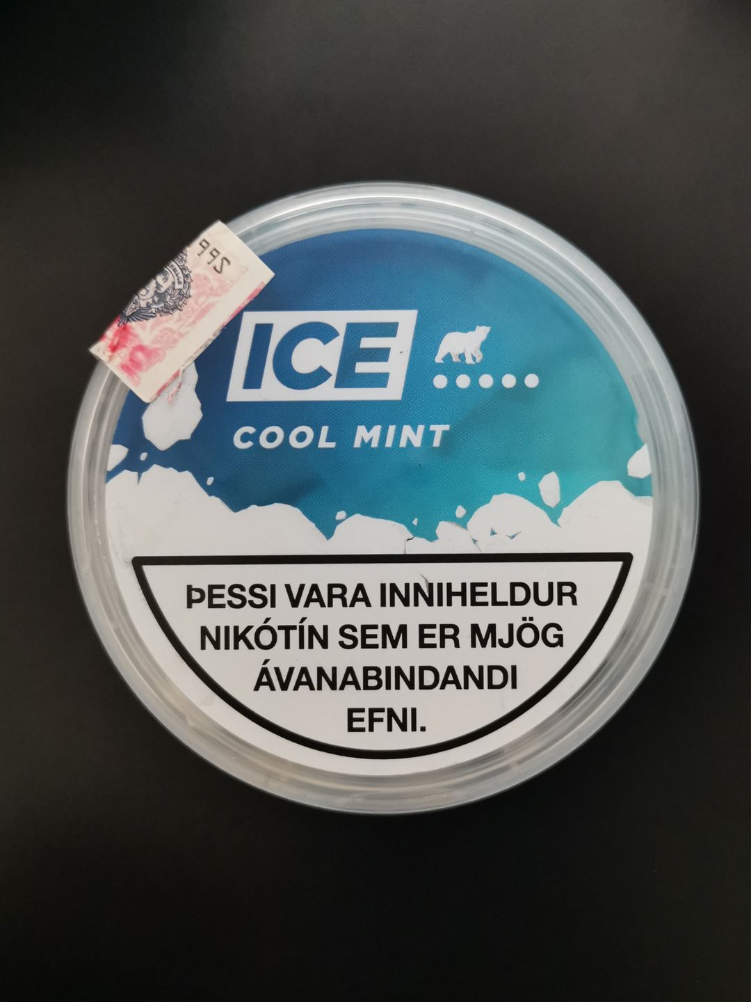 ICE COOL MINT ( Nicotine 24mg/g. 20 Pouches. )