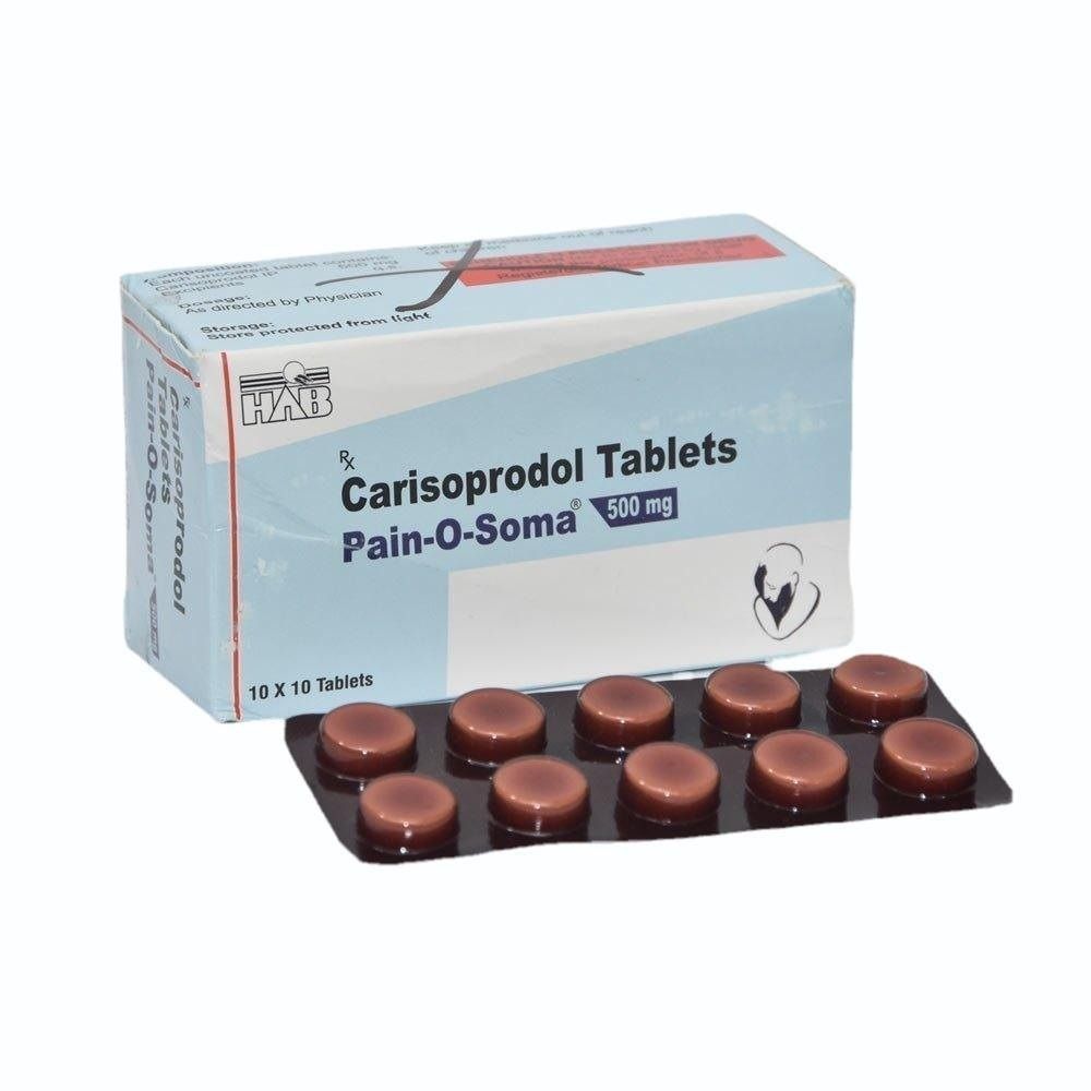 Soma 500mg - Carisoprodol 500Mg Tablet