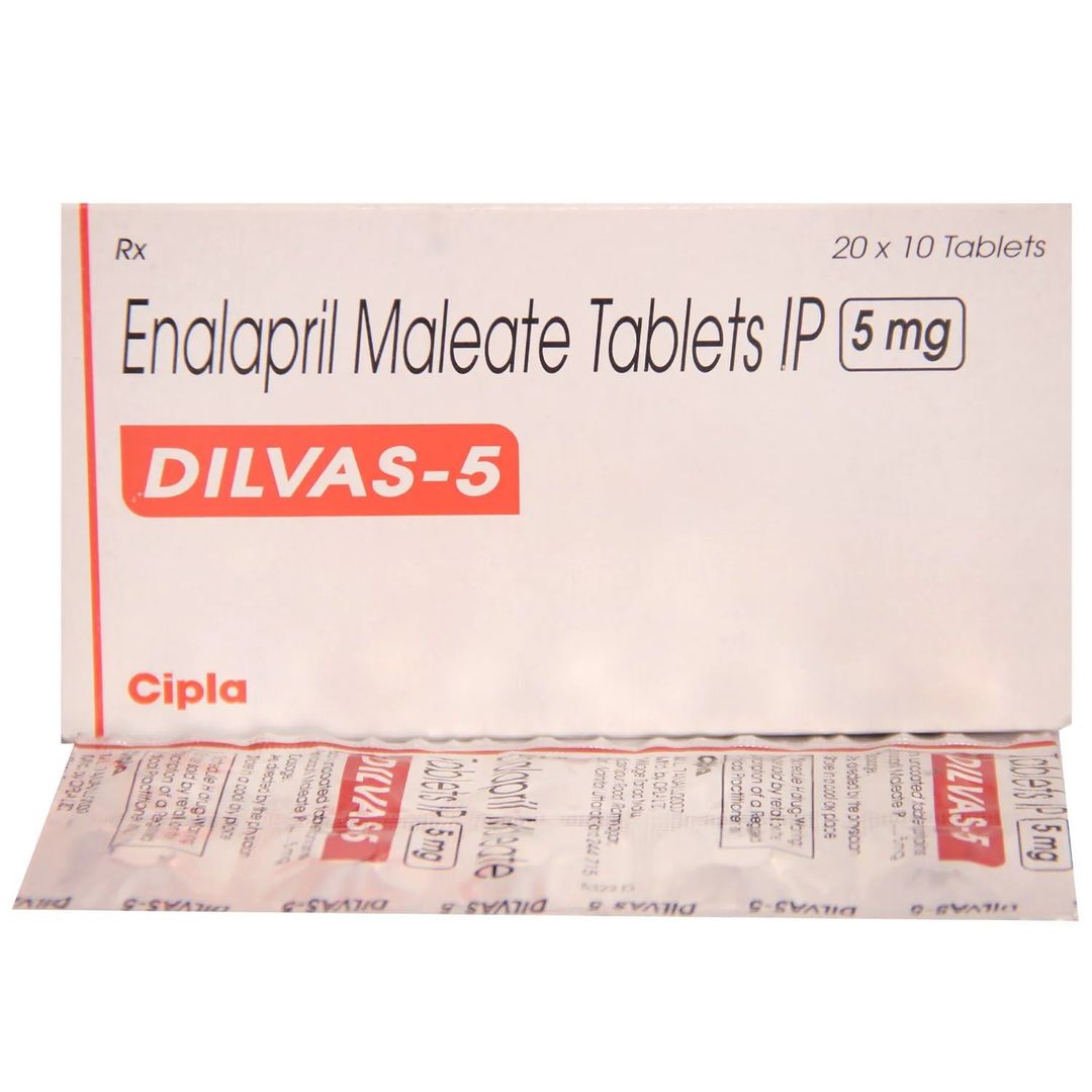 Enalapril Maleate 5 Mg Tablets