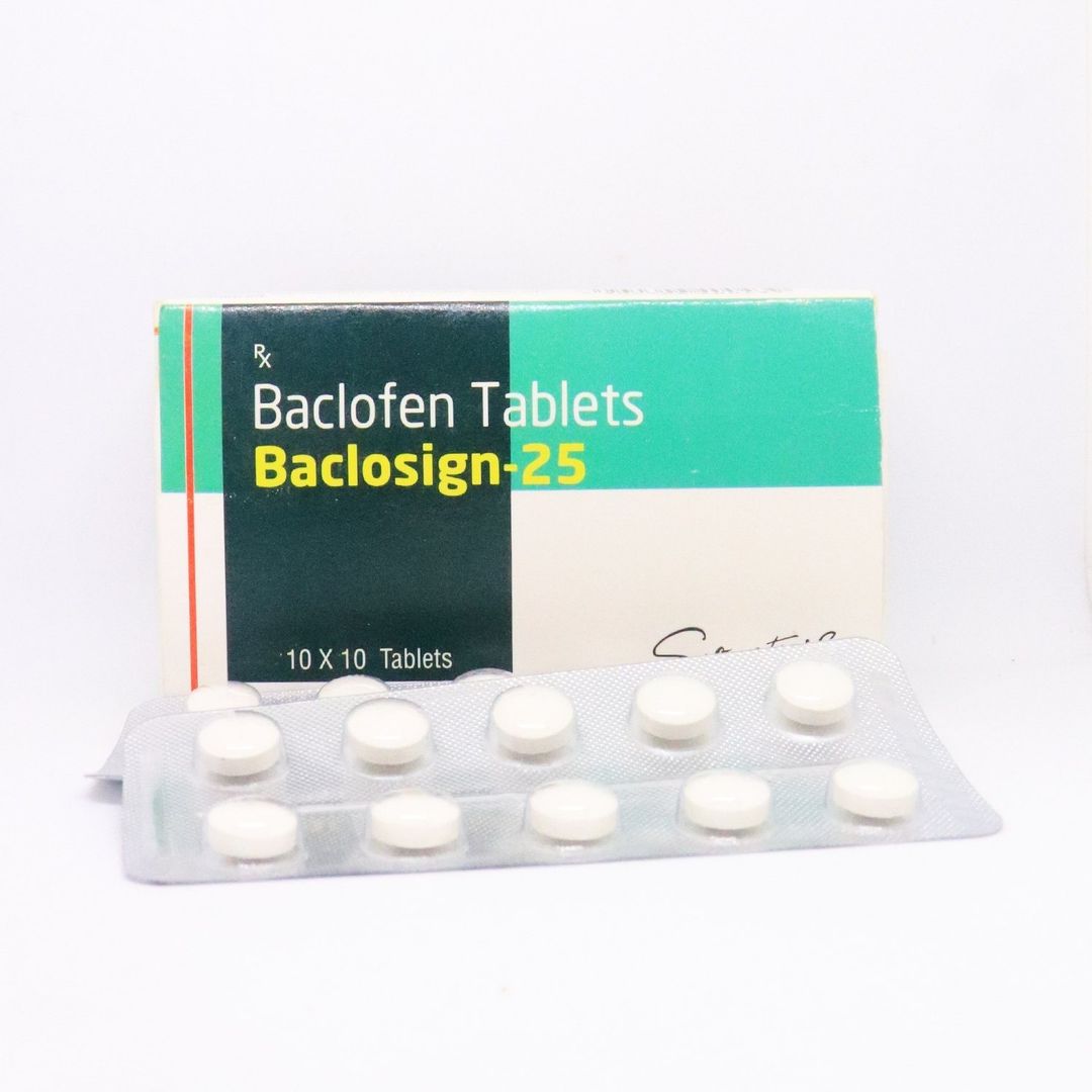 Baclofen 25Mg Tablets