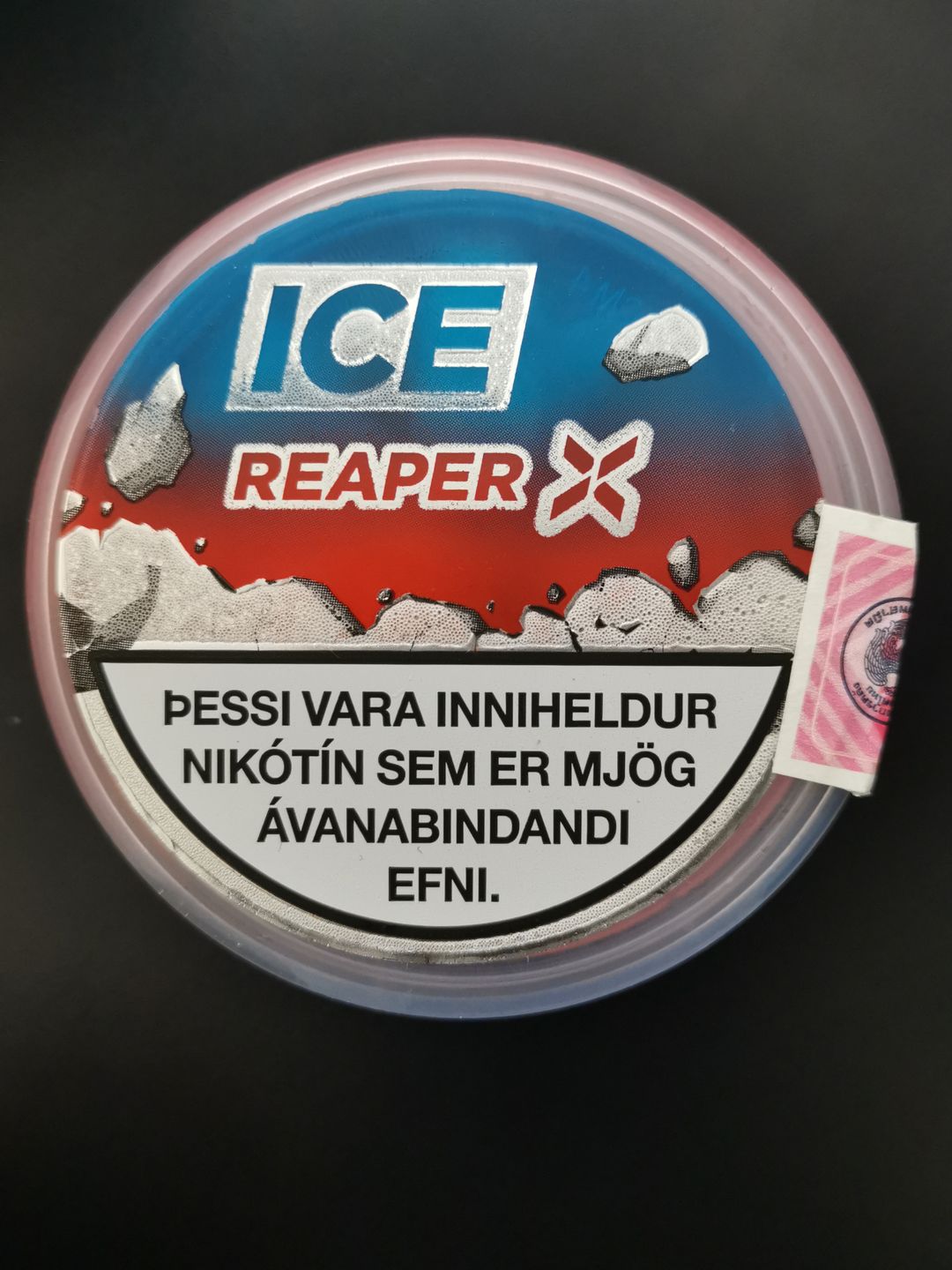 ICE Reaper X ( Nicotine 20mg/g. 20 Pouches. )