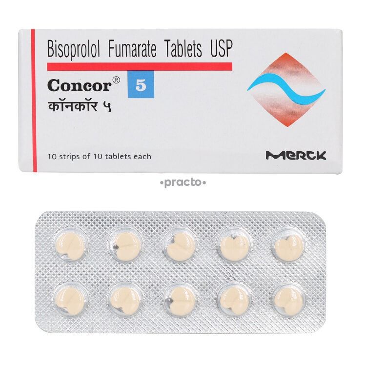 Bisoprolol Fumarate Tablets 5Mg