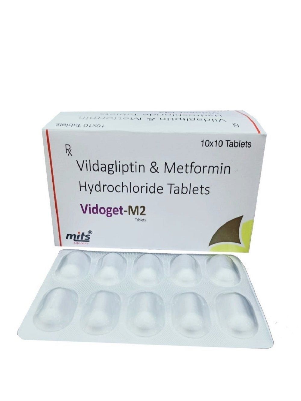 Vildagliptin & Metformin Hydrochloride Tablets 50 mg