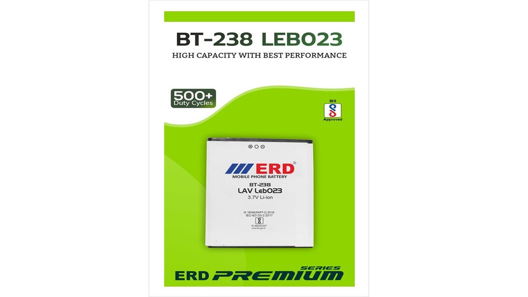 ERD BT-238 (LEB023) LI-ION MOBILE BATTERY