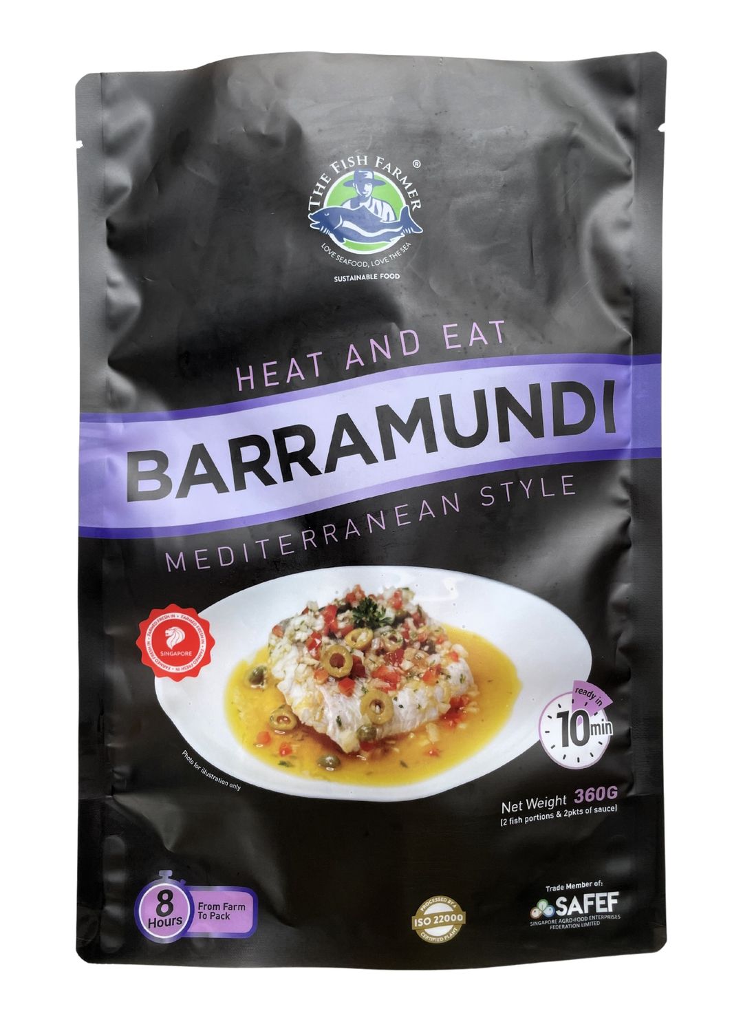 Heat & Eat - TFF Barramundi Fillet Mediterranean (360g)