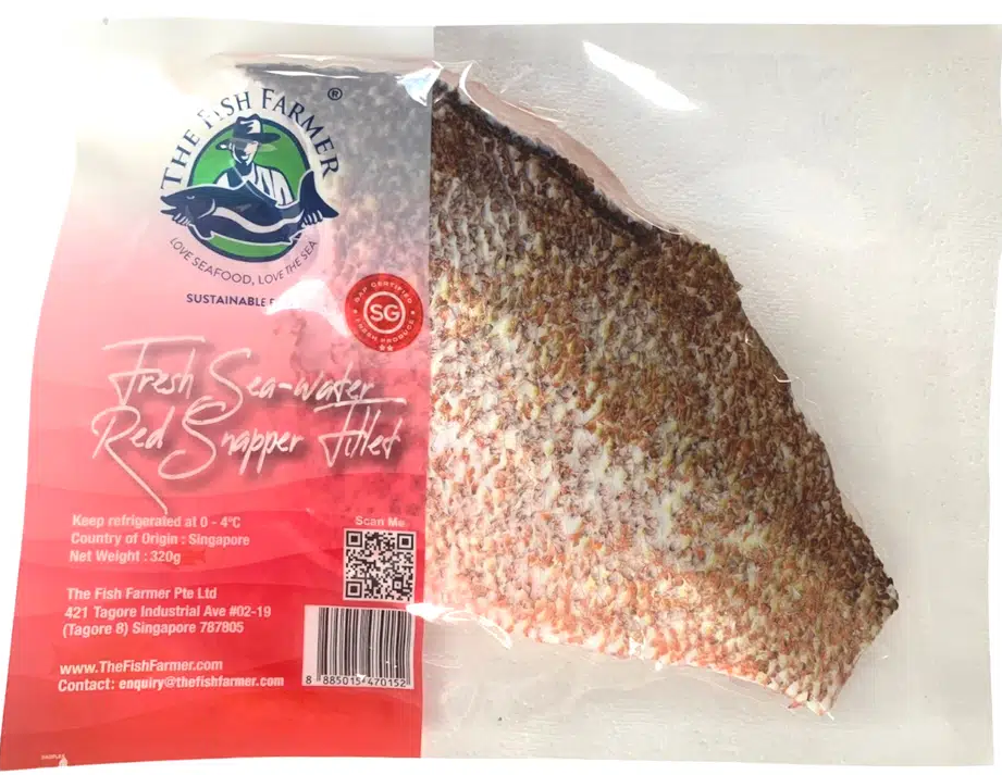 Fresh & Chilled - Red Snapper Fillet, IVP (320g) +-