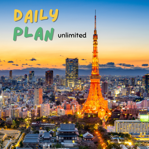 Japan - Unlimited Data eSIM (daily)