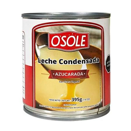 LECHE CONDENSADA OSOLE AZUCARADA 395GR