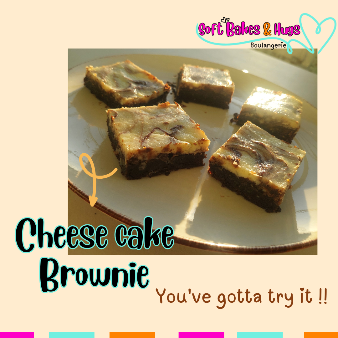 Cheesecake Brownies