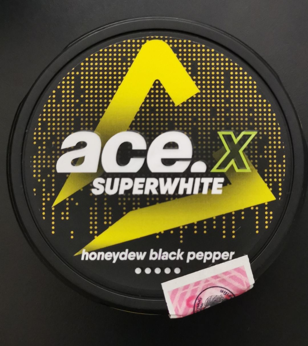 ACE X HONEY BLACK PEPPER ( Nicotine 16mg/g. 20 Pouches. )