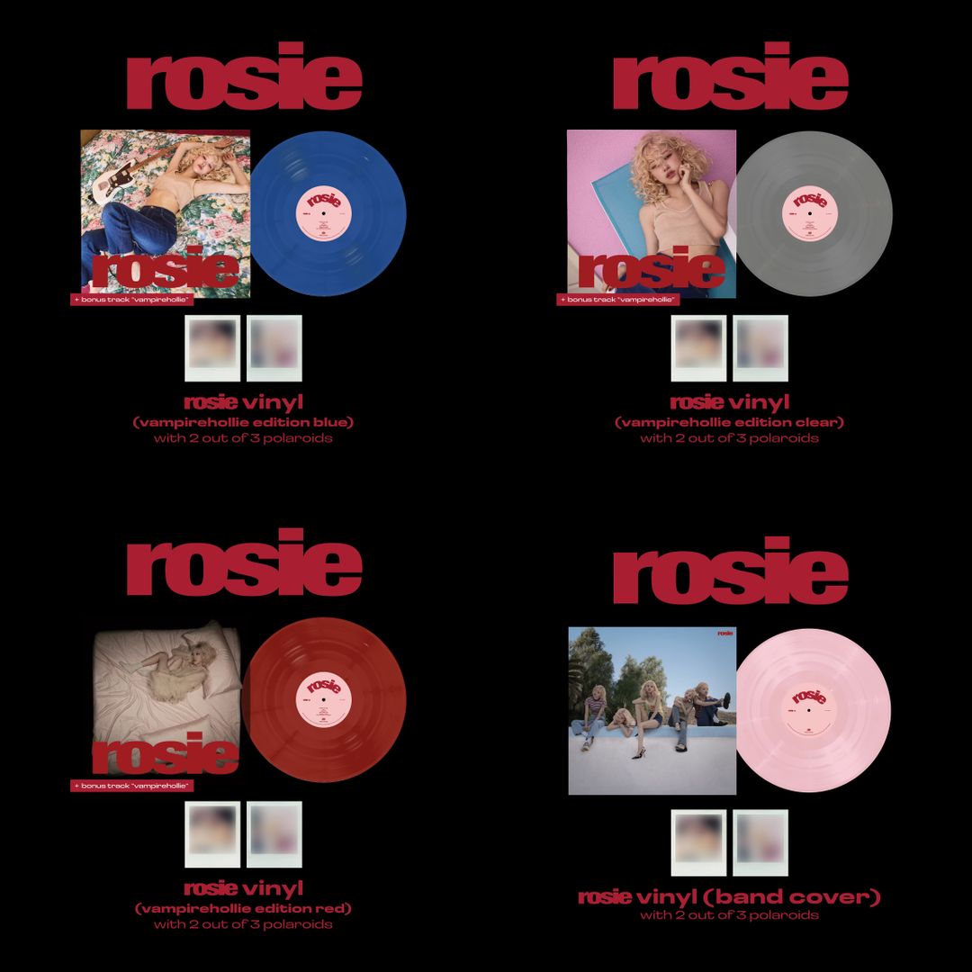 Rose Rosie Vinyl (vampirehollie/band cover) ❗️ETA Jan 2025❗️