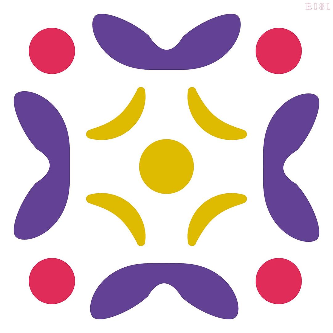 R181_Tiles Wall Stencil