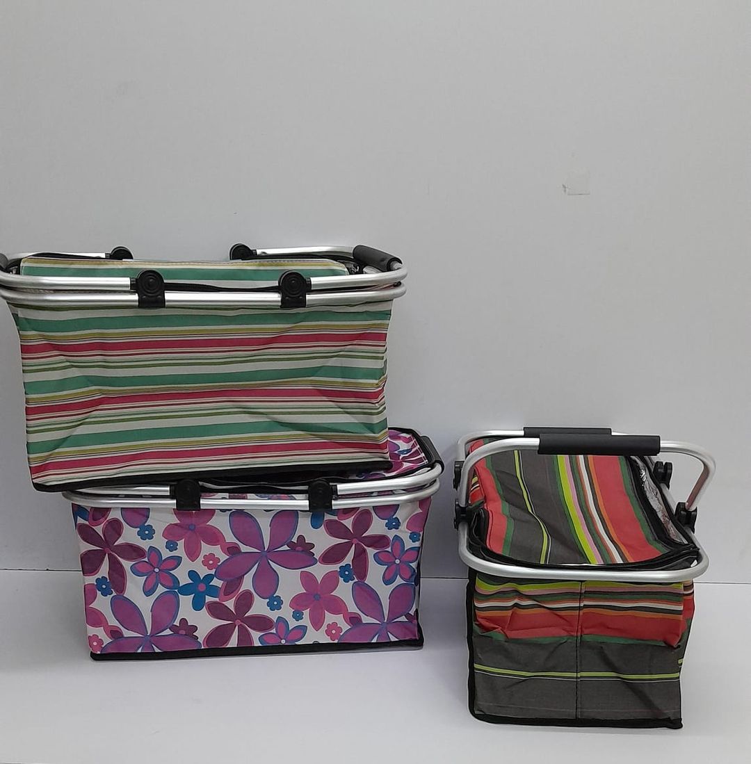 💠 FOLDABLE coloured insulated picnic storage bag