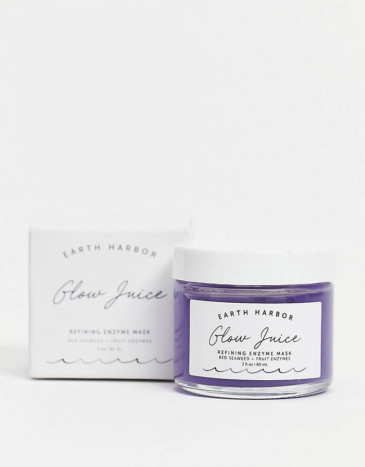 Earth Harbor Glow Juice Enzyme Refining Face Mask