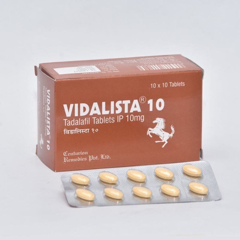 Vidalista 10mg Tablets-Tadalafil Tablets cialis