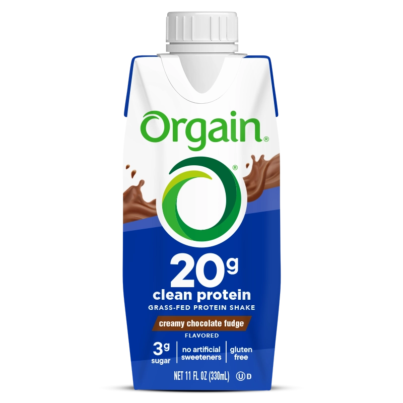 ORGAIN CLEAN PROTEIN GRASS-FED PROTEIN SHAKE CHOCO