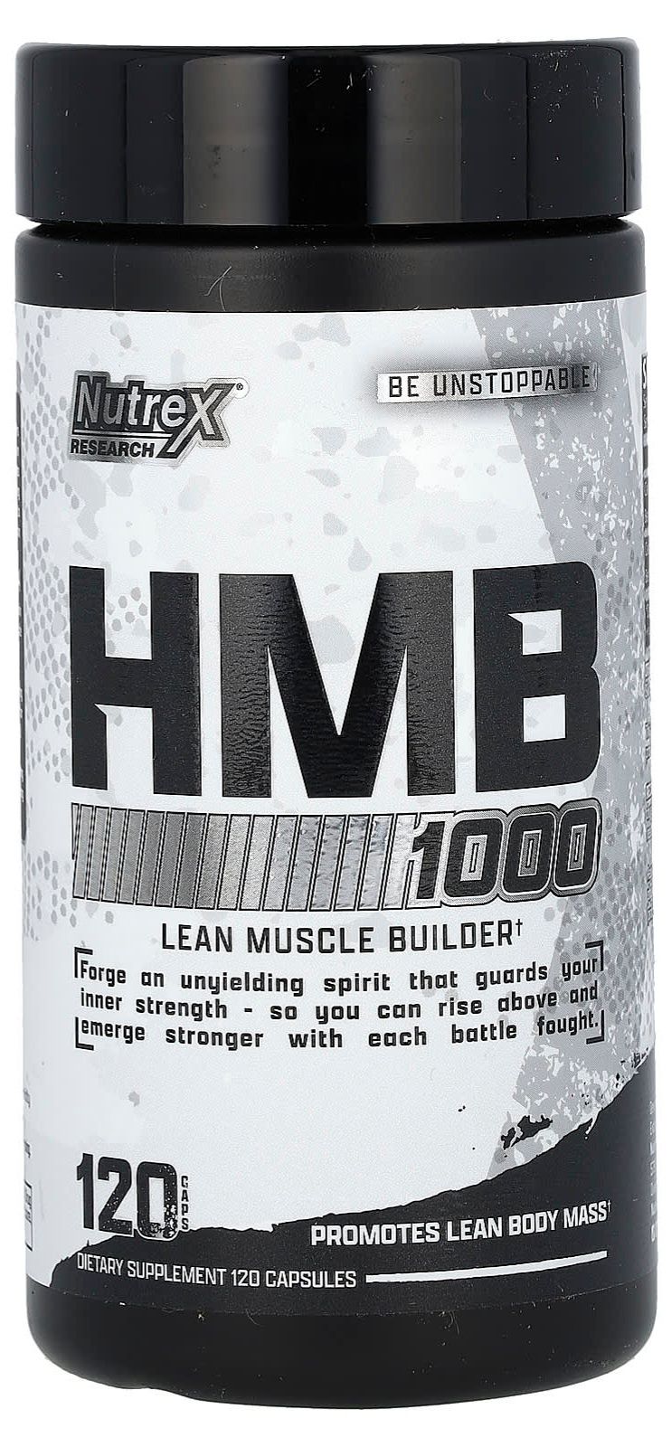 NUTREX HMB 1000 120 BLACK CAPSULES