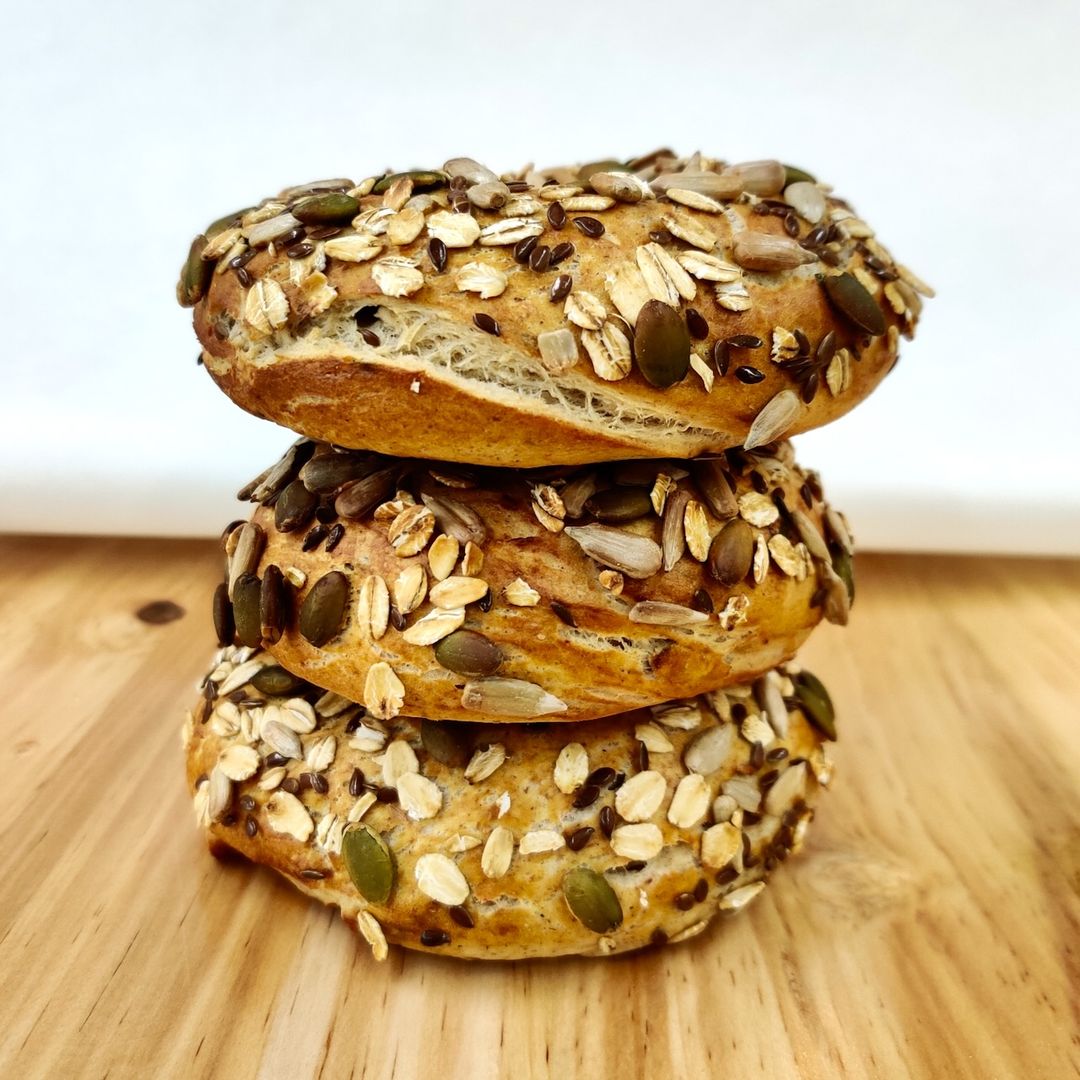 Protein Seeded Bagels (Pack of 3)