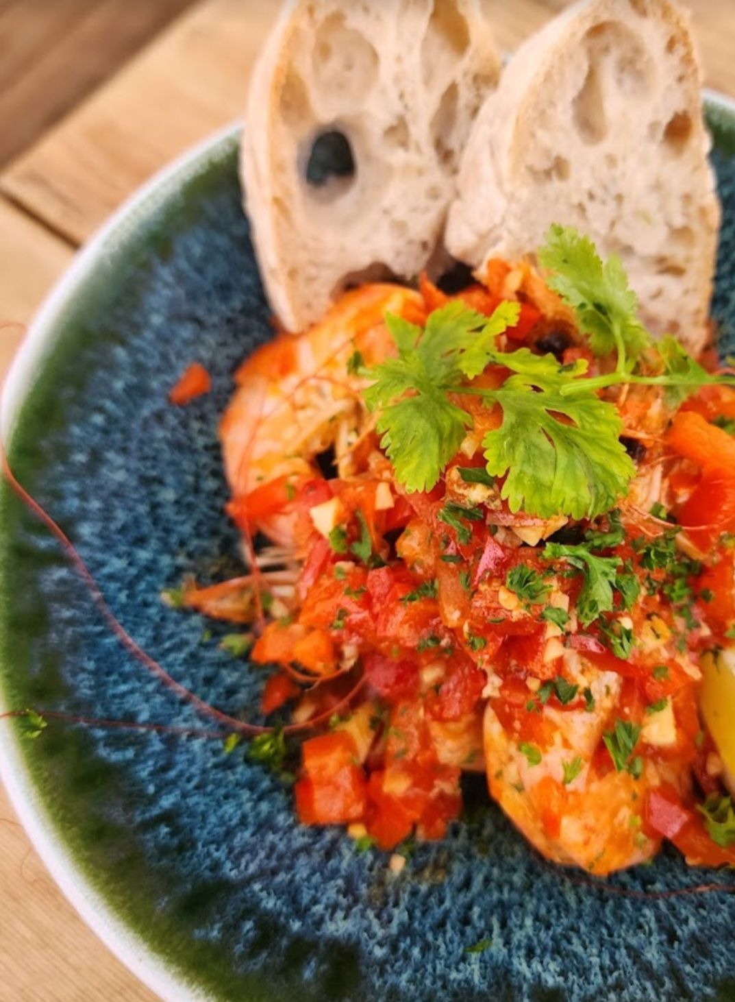 Mozambique Prawns Appetizer