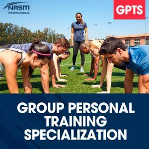 Group Personal Training Specialization