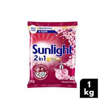 SUNLIGHT CLEAN & SAKURA FRESH 1KG (DETERGENT POWDER)